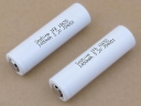 Soshine Li-Fe-PO4 IFR18650 1400mAh 3.2V Rechargeable Battery (2-Pack)